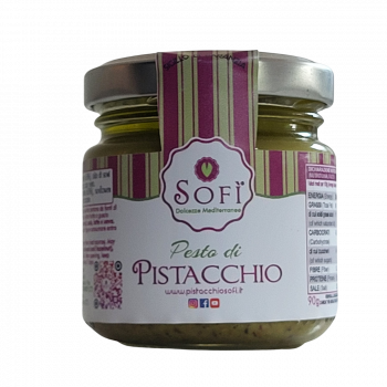 Pesto di Pistachio tasting jar