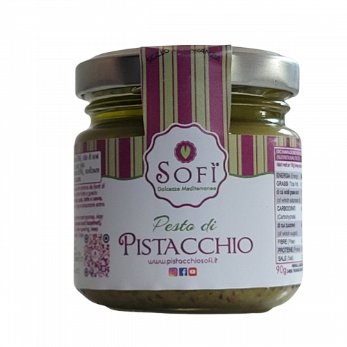 Pesto di Pistachio tasting jar