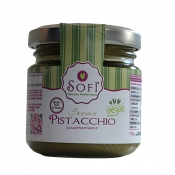 Crema di Pistachio tasting jar
