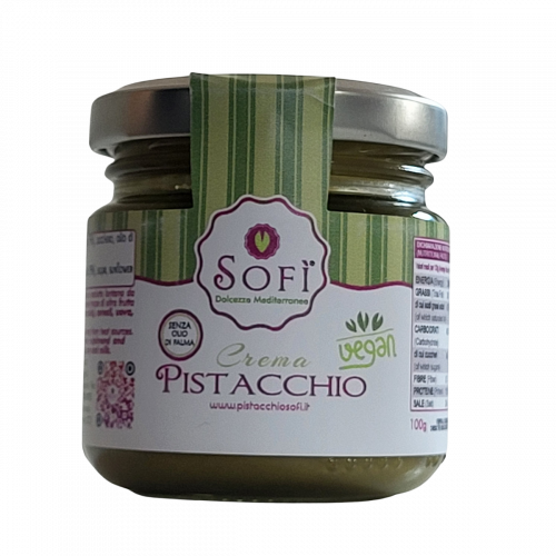 Crema di Pistachio tasting jar